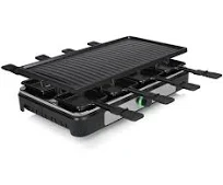 Tristar RA-2746 Appareil à Raclette 8 poêlons noir