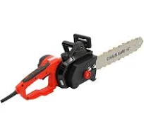 Tronçonneuse électrique 2000 W 16" avec moteur en cuivre plein 800 tr/min
