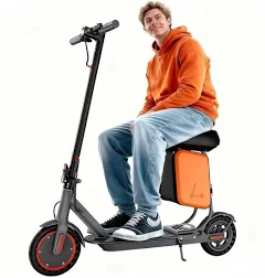 Trottinette Électrique Lp60 Avec Siège et Sac de Rangement 11L , Moteur 350W, Autonomie 25km, 30km/h, Roues 8.5", Noir LADPED