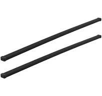 Tubes Pour 2 Barres de Toit Carrées Acier Norauto