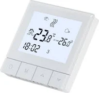 Tuya Thermostat Connecté Thermostat Programmable Thermostat Wifi Compatible avec Google Home et Alexa écran Lcd pour Facilité de Contrôle