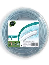 Tuyau d'arrosage nu GEOLIA Cristal souple L.5 m Diam.8 mm