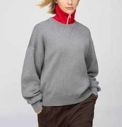 Uniqlo Pull En Coton Doux