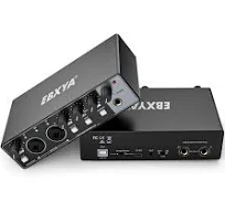 Usb Audio Interface Ebxya 24-bit/192 Khz Usb Soundkarte Für Mac