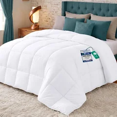 Utopia Bedding Couette 140x200 cm Couette Chaud 370 GSM pour lit 1 Personne