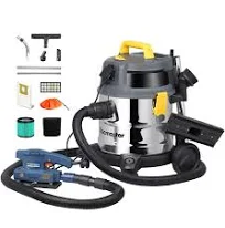 Vacmaster Aspirateur eau et poussières 1600w 20l inox