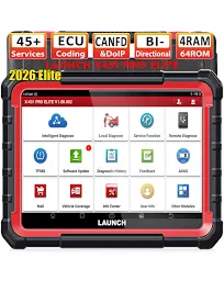 Valise diagnostic Auto launch x431 pro elite obd2 bi directionnel 38+ Services de Maintenance