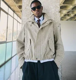 Veste mi-saison Homme Bershka en