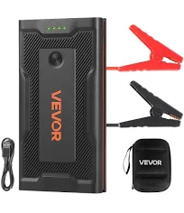 VEVOR Booster Batterie Voiture Démarreur Batterie au Lithium Portable 1000 A