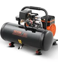 VEVOR Compresseur Air sans huile 8L