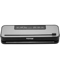 VEVOR Machine Sous Vide Alimentaire 100W Scellage Air auto 5 en 1 compacte 60 kPa