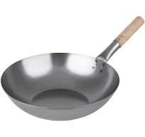 Vogue Wok en Acier doux