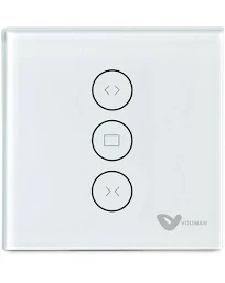 VOLTMAN Interrupteur volets roulants connecté avec neutre WiFi