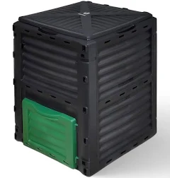 VOUNOT Composteur de Jardin 300L Qualité Supérieure pour Jardin Déchets