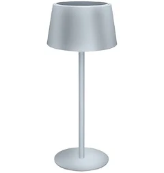 Watt et Home Lampe de table 200 lumens en métal Recharge solaire et USB