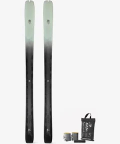 Skis de randonnée Wedze carbone avec peaux, sans fixation