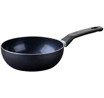 Wok aluminium revêtement céramique antiadhésif sans PFAS Brandao Fackelmann