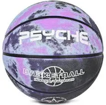 Wuzfully Ballon de Basket,Ballon Basket Taille 5,Mini Ballon Basket Extérieur pour Adulte Enfan