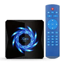 X96Q MAX Android 10.0 Smart TV Box Lecteur multimédia 4K HDR 4Go / 64Go 2.4G & 5G WiFi BT5.0