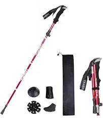 Xdsp Bâton de Marche Pliable Bâton de Randonnée