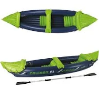 XQ Max Kayak Cruiser X1 325x81x53 cm Bleu et vert