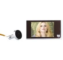 Yonis Interphone Vidéo Caméra de Sécurité Écran HD 3.5 Pouces Angle Large 130°