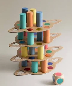 Zara Home Jeu de Construction Empilable Espace