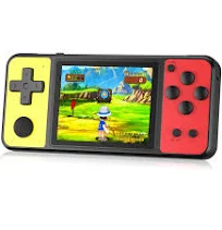 ZHISHAN Console de Jeux Portable 32 Bits pour Enfants,139 Jeux Vidéos Retro | Écran IPS 3,0" Pouces,Rechargeable USB, 6 Heures de Jeu,Joystick Intégré
